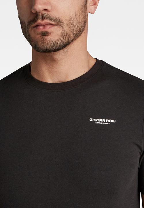 G-STAR - Slim base r t short sleeve - dk black