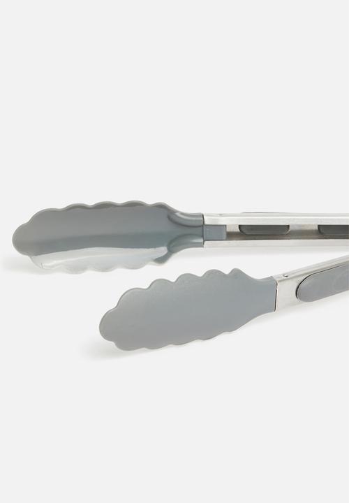 Excellent Houseware - Essential kitchen tong - charcoal