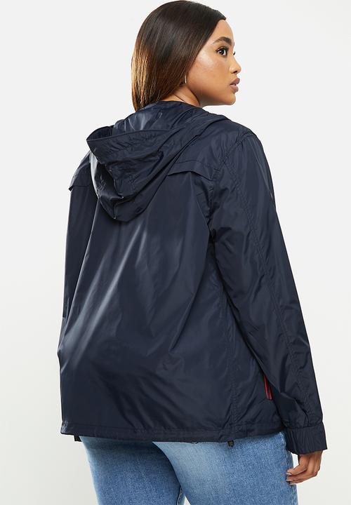 POLO - Plus Tiffany long sleeve rain jacket - navy