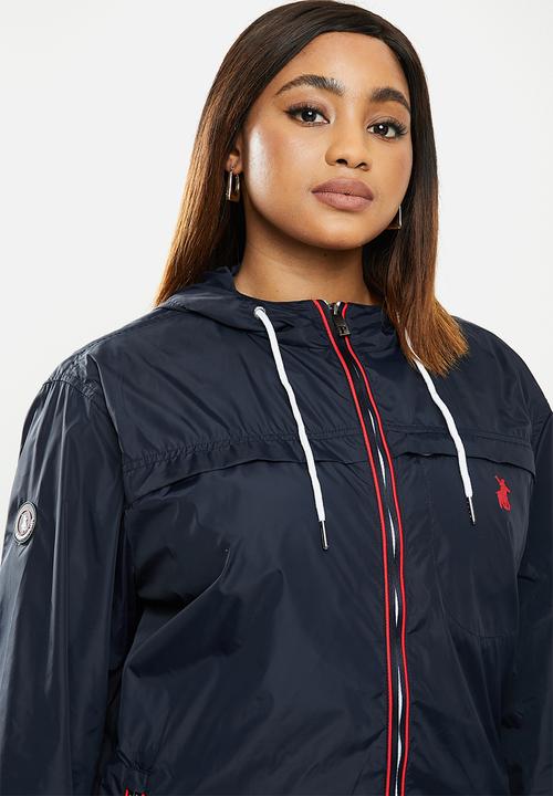 POLO - Plus Tiffany long sleeve rain jacket - navy