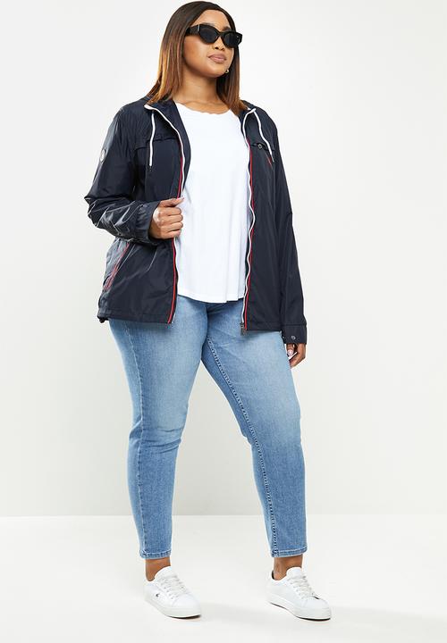 POLO - Plus Tiffany long sleeve rain jacket - navy