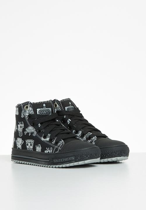 Skechers - Jagged - black & silver