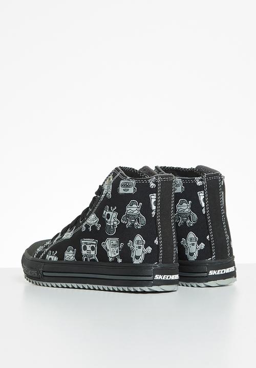 Skechers - Jagged - black & silver
