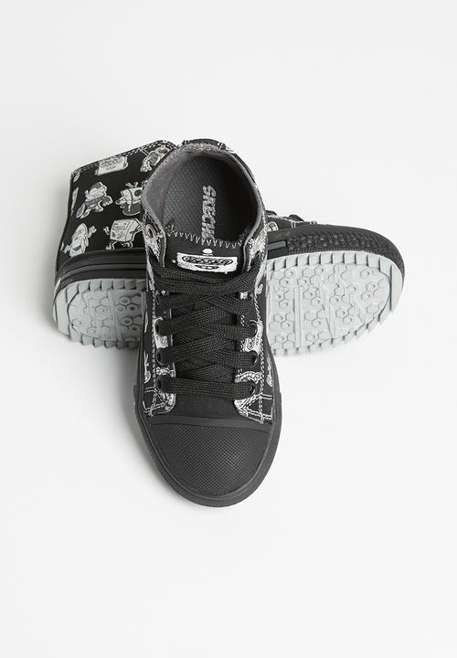 Skechers - Jagged - black & silver
