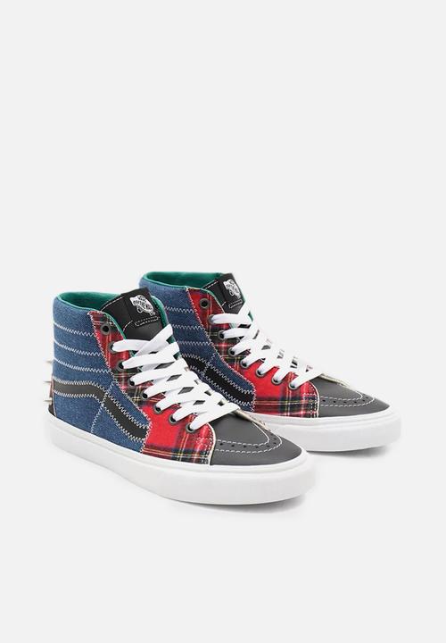Vans - Sk8-hi - (tartan daze) multi/acid dye