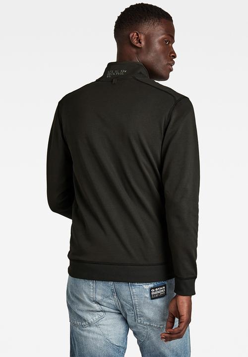 G-STAR - Sleeve badge zip tweeter r long sleeve - raven