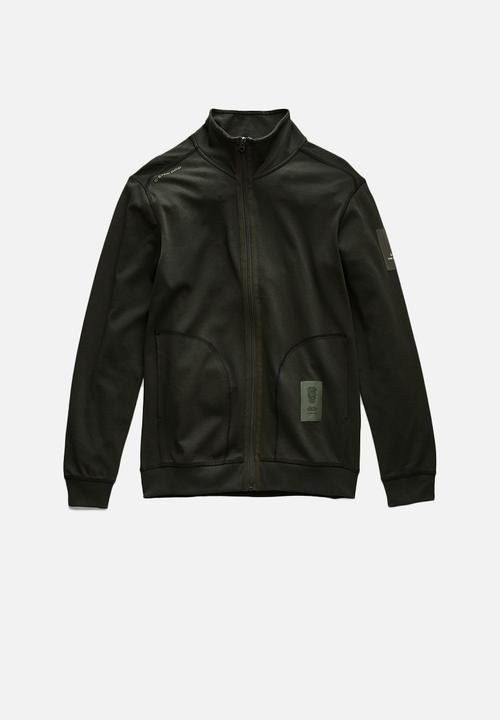 G-STAR - Sleeve badge zip tweeter r long sleeve - raven