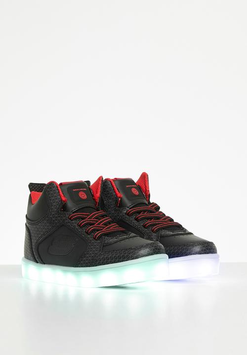 Skechers - Energy lights - eliptic - black & red