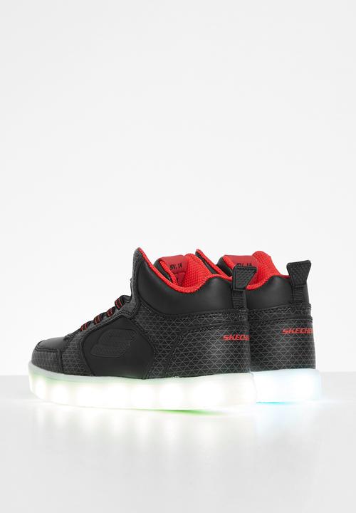 Skechers - Energy lights - eliptic - black & red