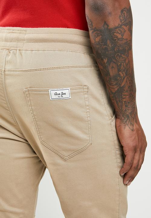 Aca Joe - Aca Joe jogger pants - khaki
