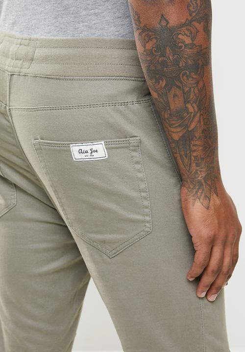 Aca Joe - Aca Joe jogger pants - charcoal