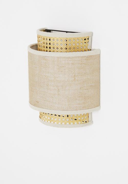 Sixth Floor - Indo double layer wall light - natural