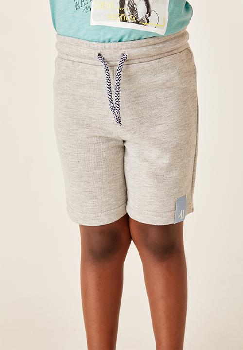 Flyersunion - 2 pack fleece short - grey & navy