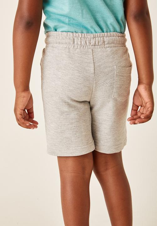 Flyersunion - 2 pack fleece short - grey & navy