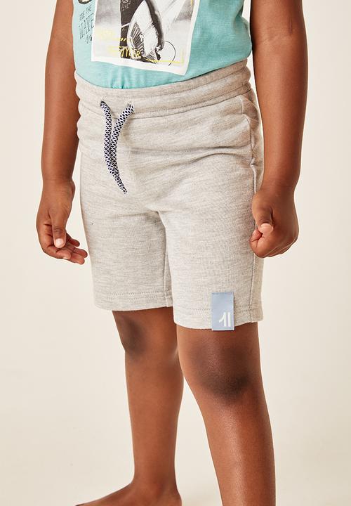 Flyersunion - 2 pack fleece short - grey & navy