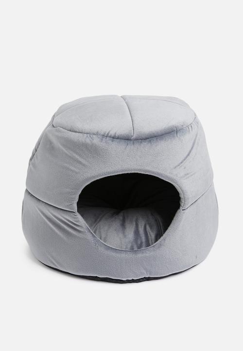 Pet Collection - Cozy hide-out pet bed - grey