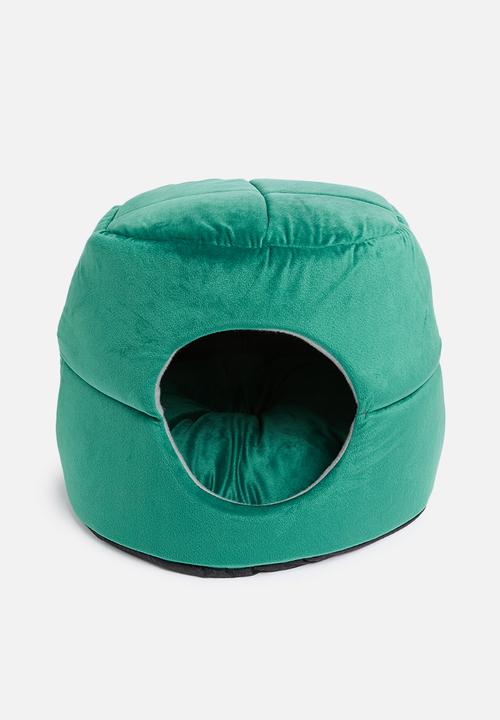 Pet Collection - Cozy hide-out pet bed - green