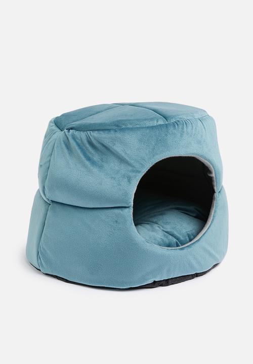 Pet Collection - Cozy hide-out pet bed - blue