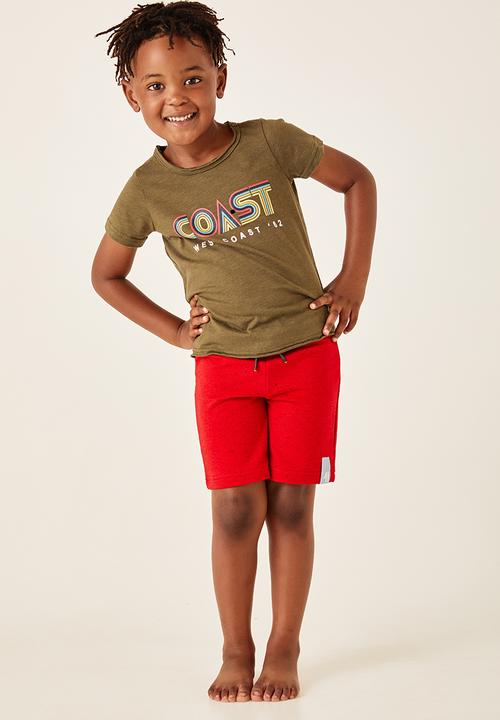 Flyersunion - West coast tee - olive slub