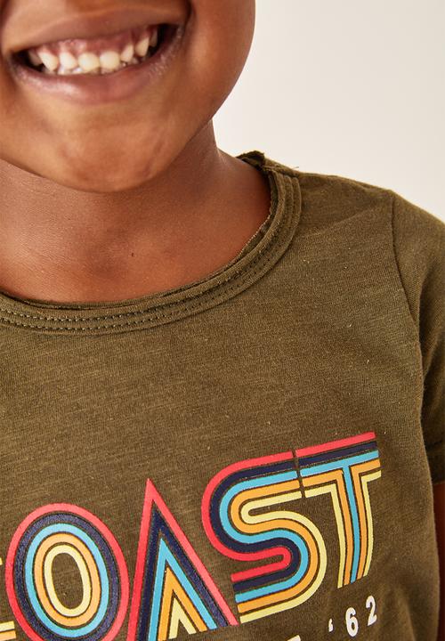 Flyersunion - West coast tee - olive slub
