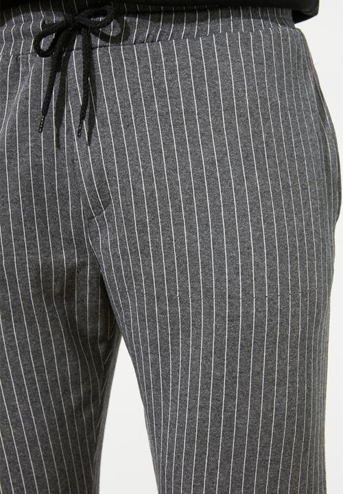 Trendyol - Pinstripe joggers - grey
