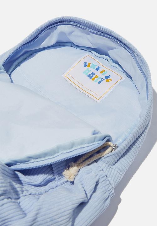 Cotton On - Back to school cord backpack - blue