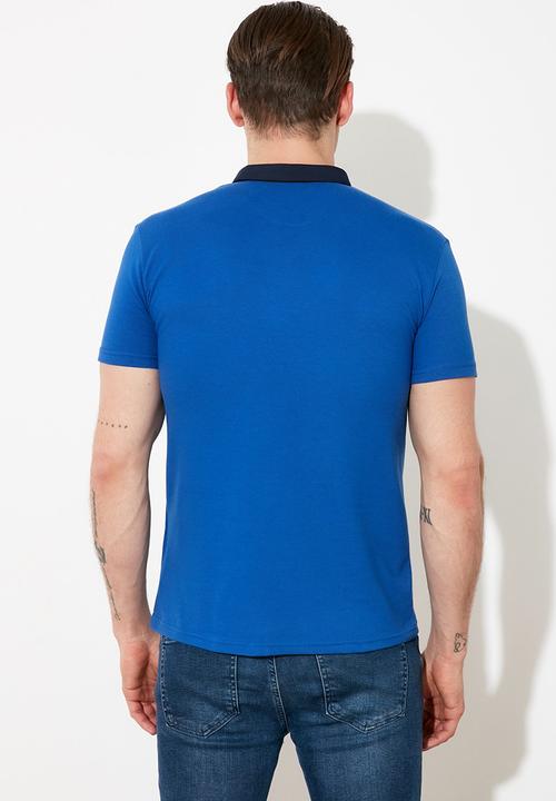 Trendyol - Chest pocket golfer - blue