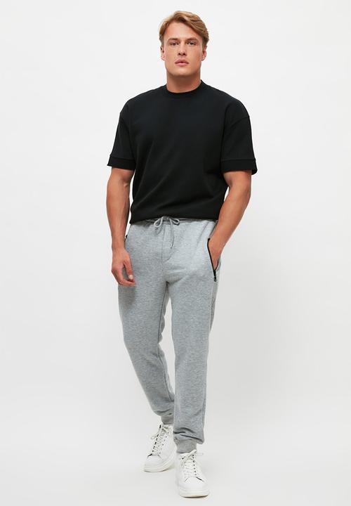 Trendyol - Zip pocket joggers - grey