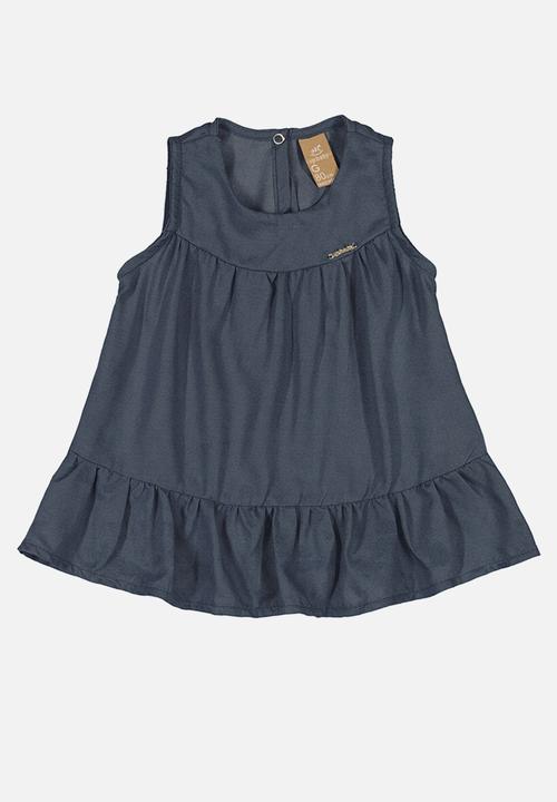 UP Baby - Dress, underwear & headband set - dark blue