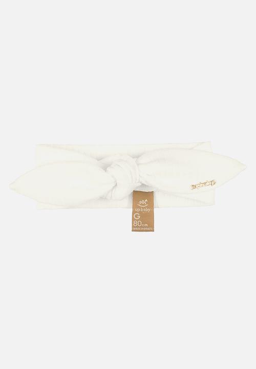 UP Baby - Unicorn romper & headband set - off white