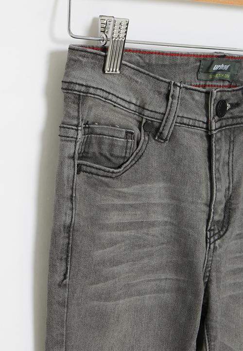 urban° - Boys urban denim jeans - grey