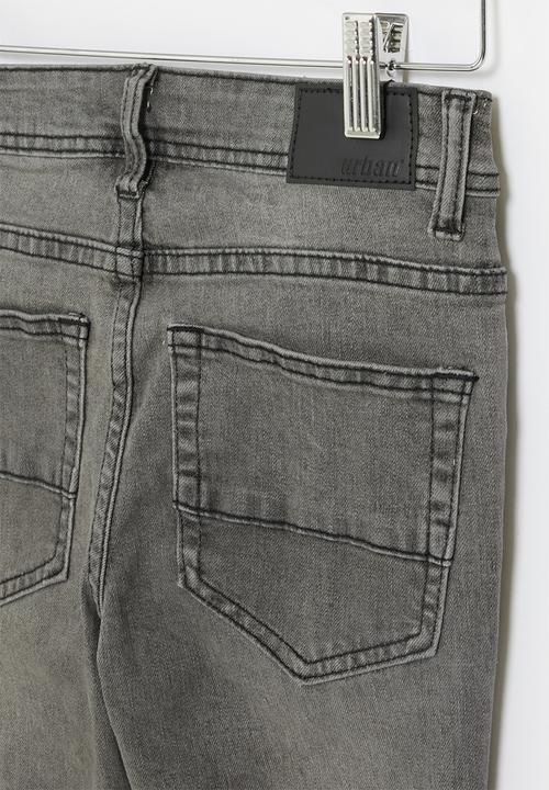 urban° - Boys urban denim jeans - grey