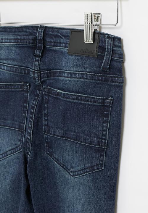 urban° - Boys urban denim jeans - blue