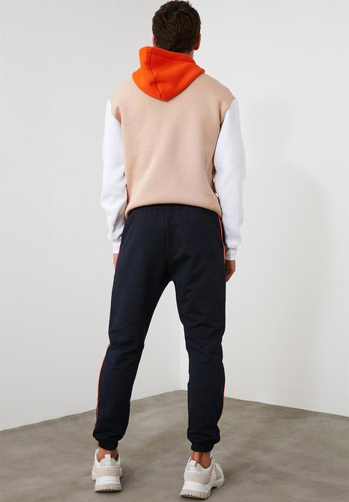 Trendyol - Thin piping joggers - navy