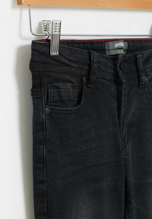 urban° - Boys urban denim jeans - black