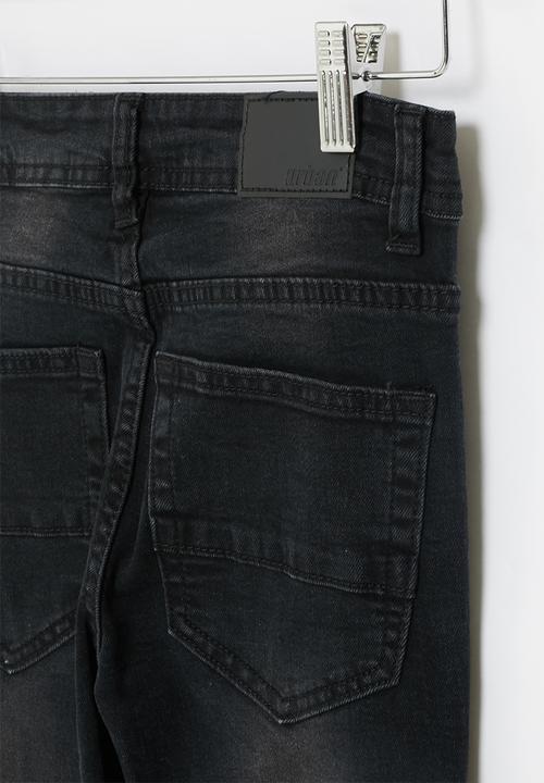 urban° - Boys urban denim jeans - black