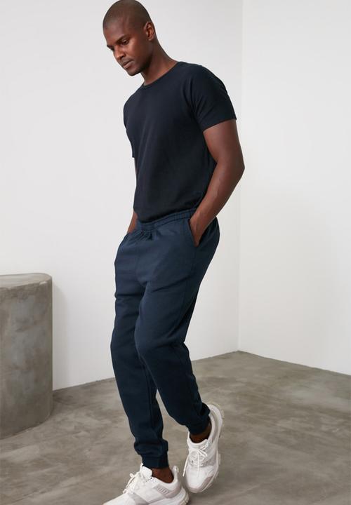 Trendyol - Cuffed joggers - navy