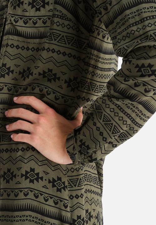 Vero Moda - Sue Ella Printed Long Shirt