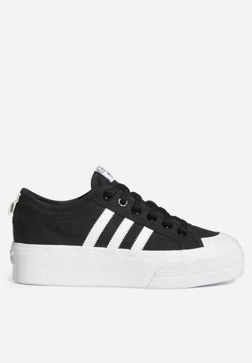 Nizza platform - FV5321 - core black/ftwr white