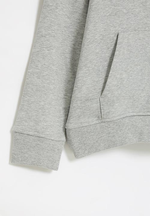 Brave Soul - Clarence basic hoodie - grey