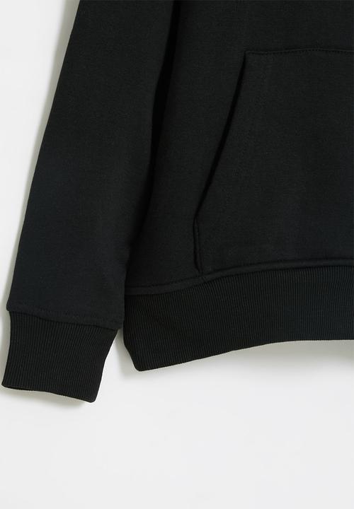 Brave Soul - Clarence basic hoodie - black