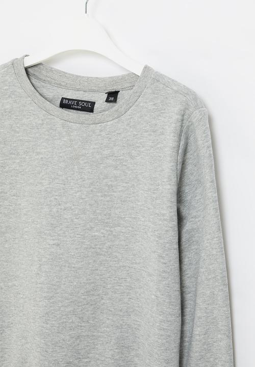 Brave Soul - Jones sweater - grey