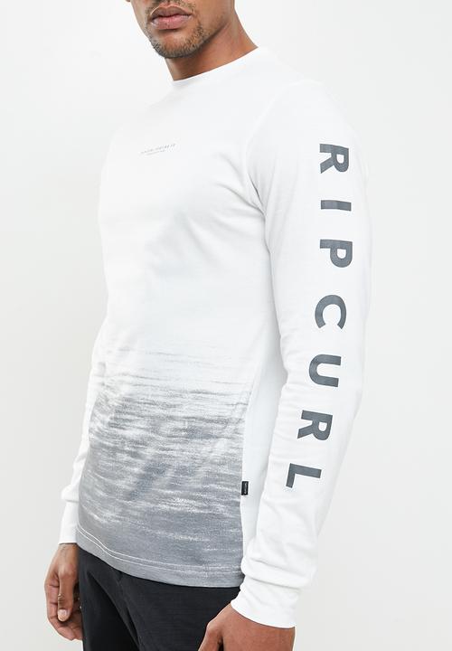 Rip Curl - Texturize long sleeve tee - white