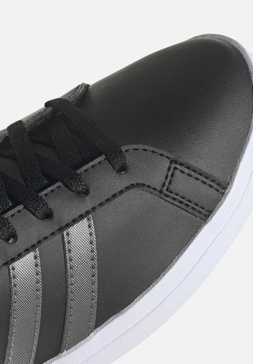 adidas Performance - Courtpoint - core black/iron met./ftwr white