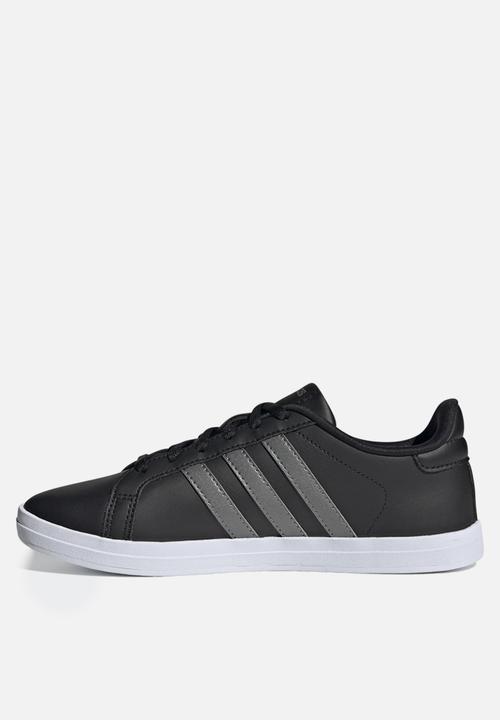 adidas Performance - Courtpoint - core black/iron met./ftwr white