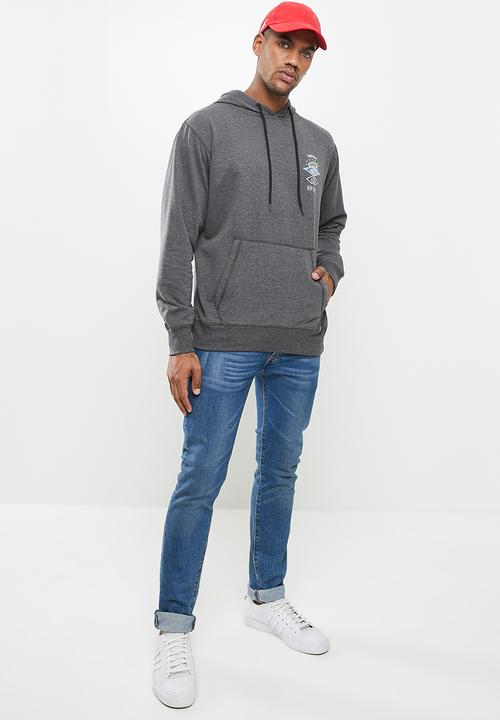 Rip Curl - Search icon hood - washed black