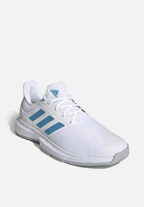 adidas Performance - Gamecourt - ftwr white/sonic aqua/grey two