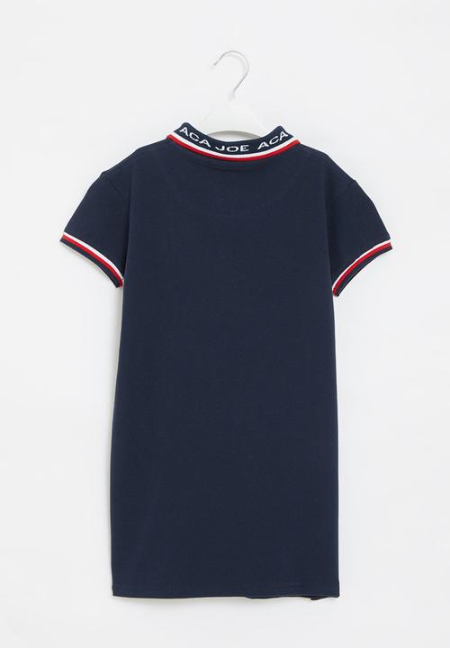 Aca Joe - Pre-girls golfer dress - navy
