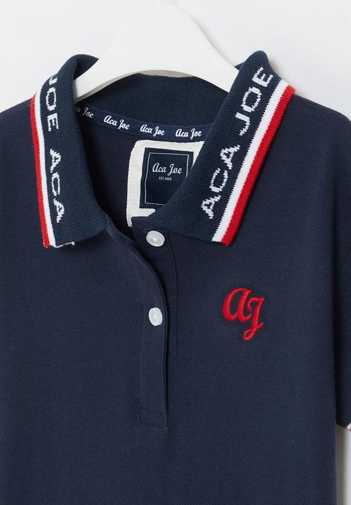 Aca Joe - Pre-girls golfer dress - navy