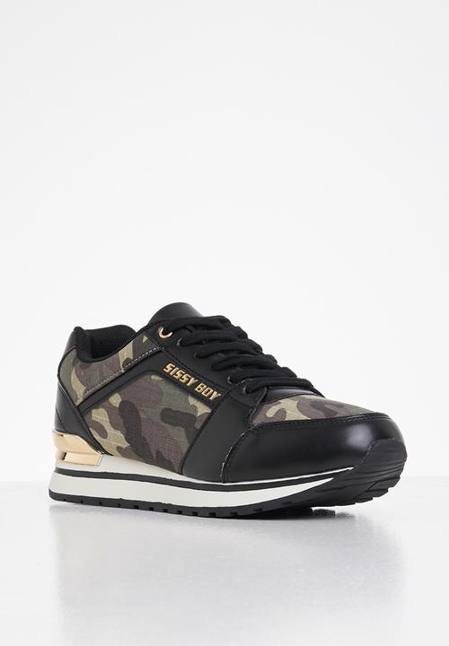 SISSY BOY - Camo Fever sneaker - black
